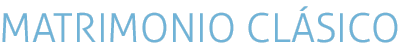 Matrimomio Clásico